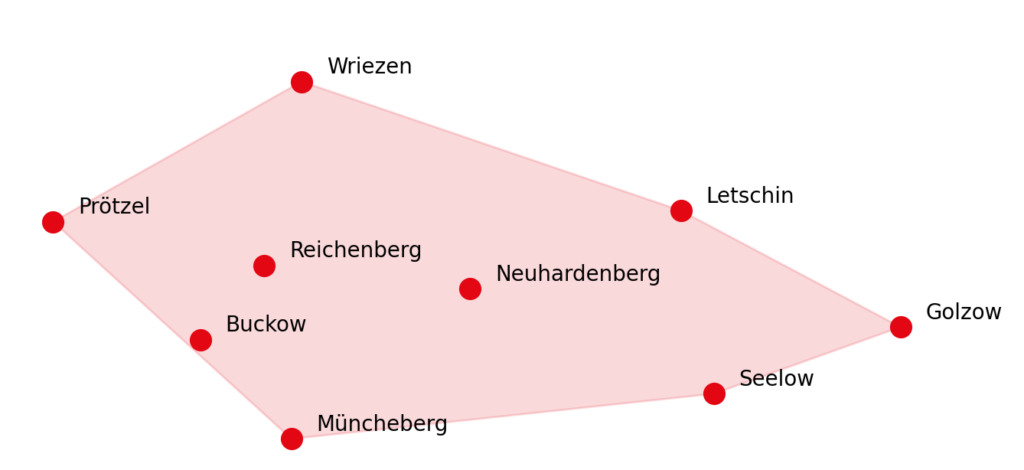 Unser Geschäftsgebiet
